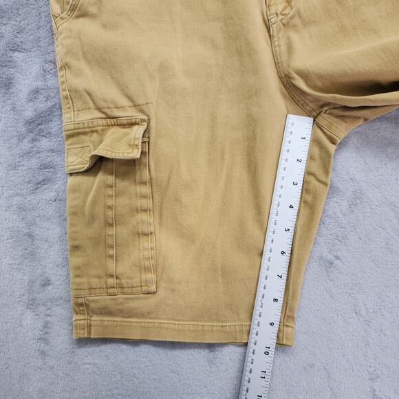 Refinery Republic Shorts Mens 36 Tan Cargo Utility Outdoors Summer Casual Work - Picture 8 of 10
